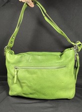 Rare 2004 Coach Legacy Pebble Leather Shoulder Bag GREEN