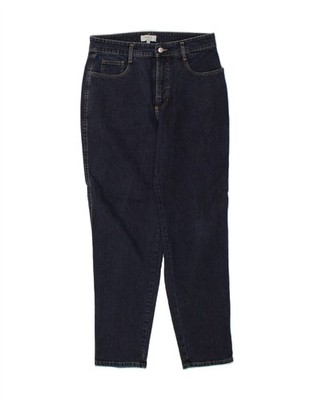 MAC Damen Stretch Tapered Jeans IT 42 Medium W30 L30 Navy Blau Baumwolle JA05