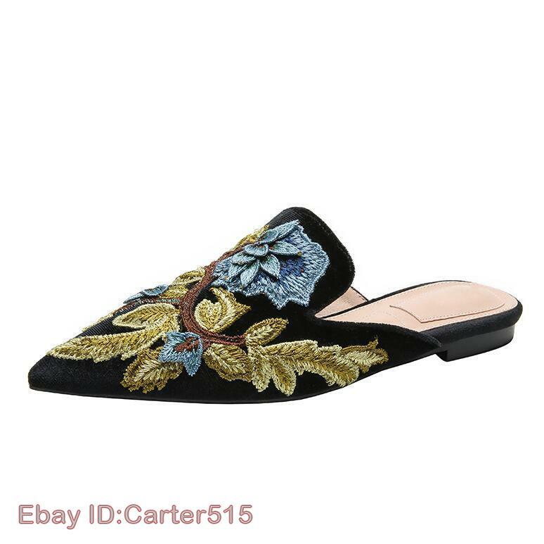 PANTOFOLA D’ORO Mocassino donna caldo vera pelle senza schienale ciabatte moda scarpe casual nuovo