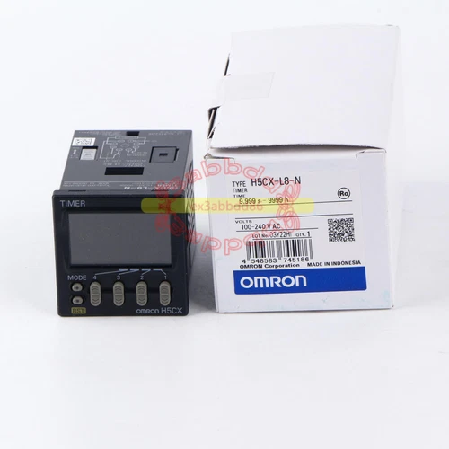 NEW Omron H5CX-L8-N Digital Timer 100-240VAC