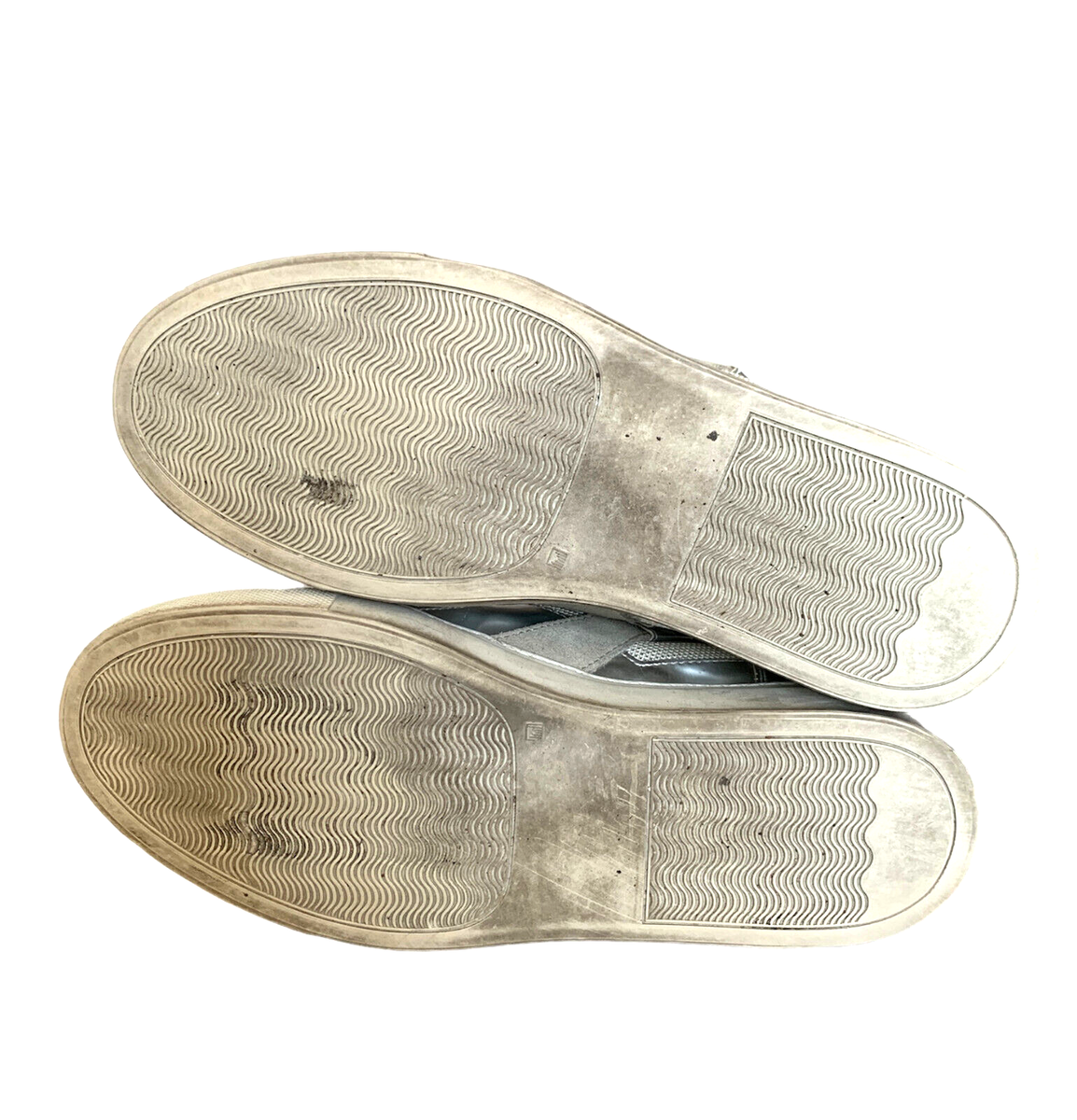 Martin Margiela MM6 High Top Lace-up Silver Sneakers Womens Martin Margiela MM6 High Top Lace-up Silver Sneakers Womens