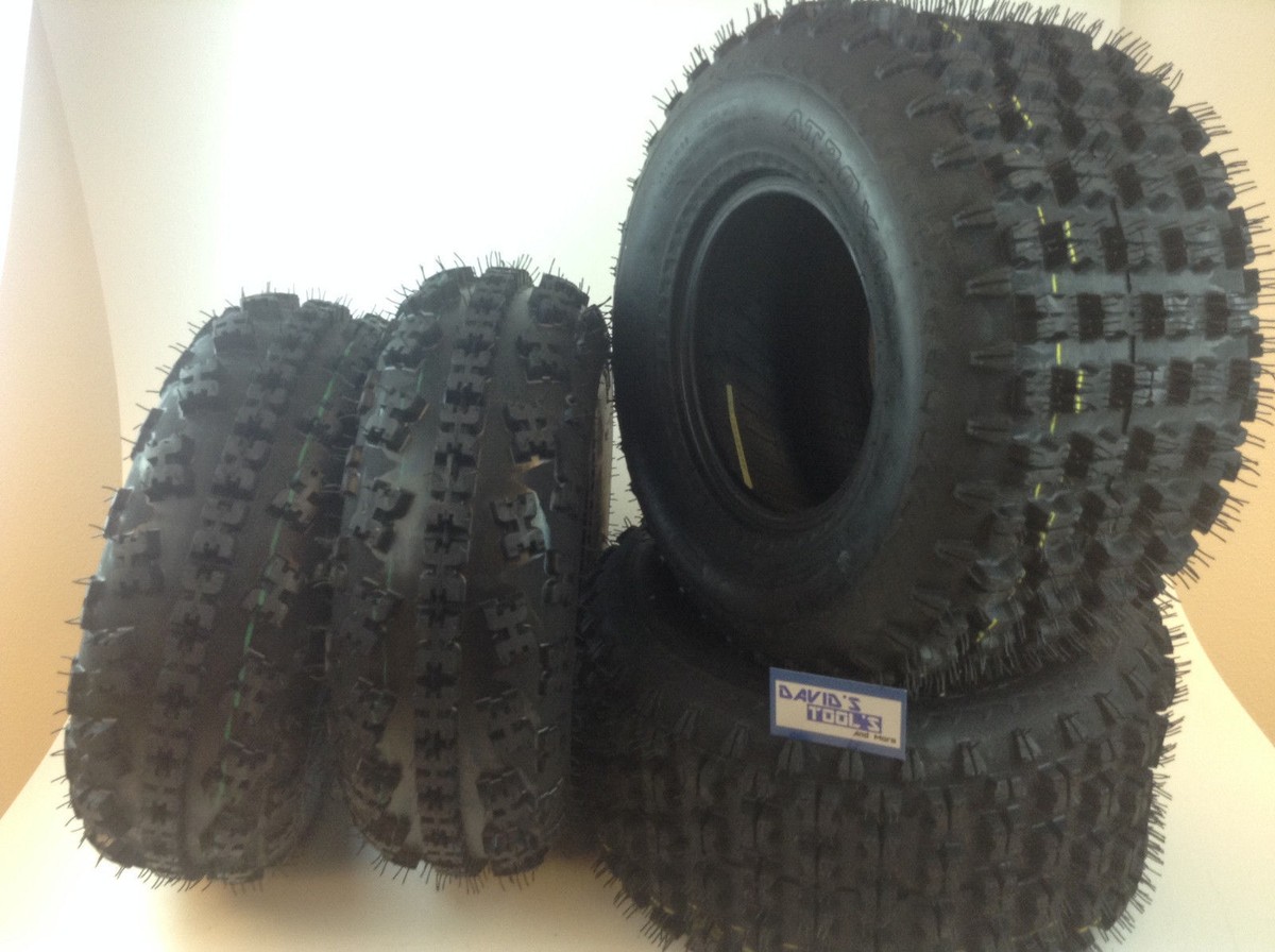 YAMAHA YFZ 450X (FULL COMPLETE SET 4) 21X7-10, 20X10-9 MASSFX ATV