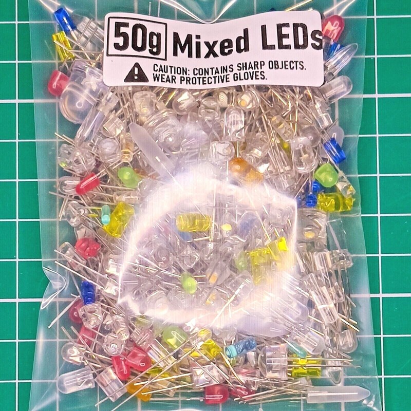 LED Electronic Components Job Lot 3mm 5mm Arduino Experiment