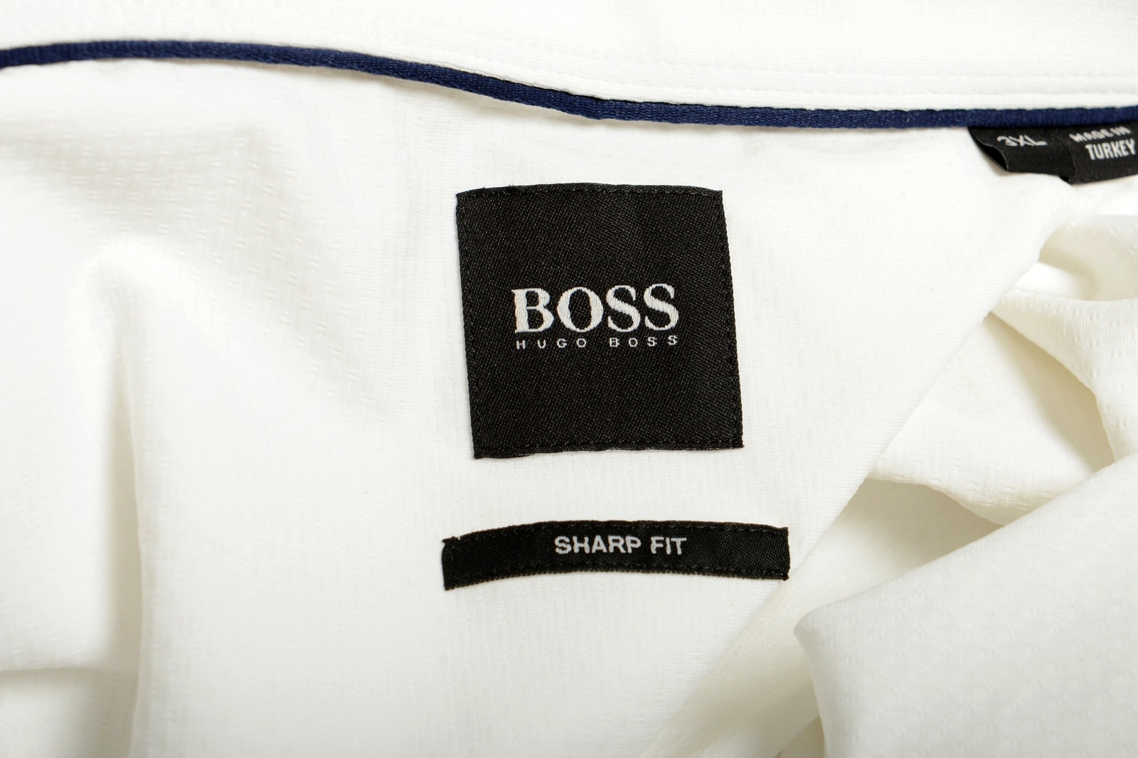 Hugo Boss Men's "Robbie_F_BT" Sharp Fit Geometric Print Shirt US 3XL IT 58