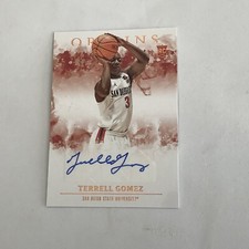 2021 Panini Chronicles Draft Picks Origins AUTO  TERRELL GOMEZ