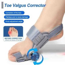Bunion Fix Toe Hallux Valgus Corrector Big Toe Straightener Adjustable Unisex