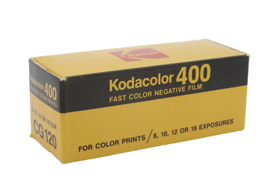 Kodak Kodacolor 400 ASA CG120 120 Color Print Film (Exp 9/1979, AS-IS) #45455