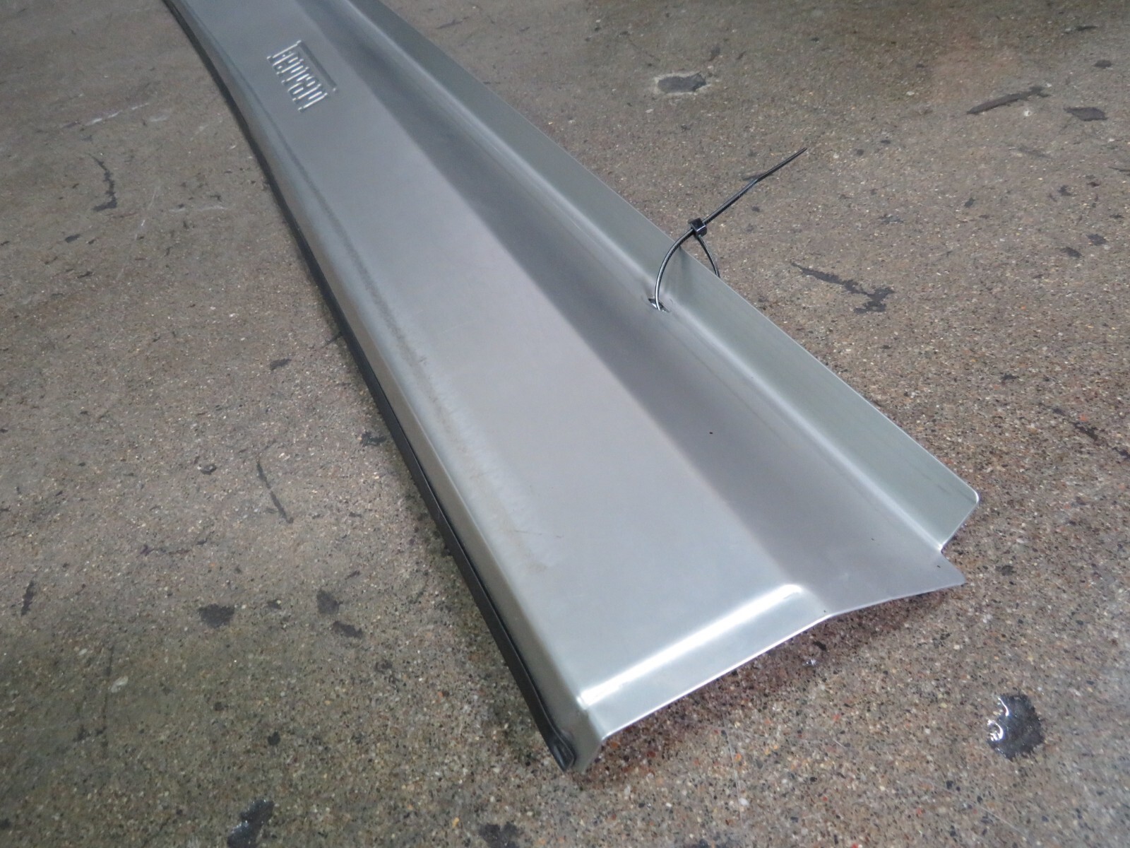 Ferrari F430, Spider, Coupe, LH, Stainless Door Step Plate, Used, P/N 68146600