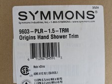 Symmons 9603PLR1.5TRM Origins One Handle Shower Faucet in Polished Chrome
