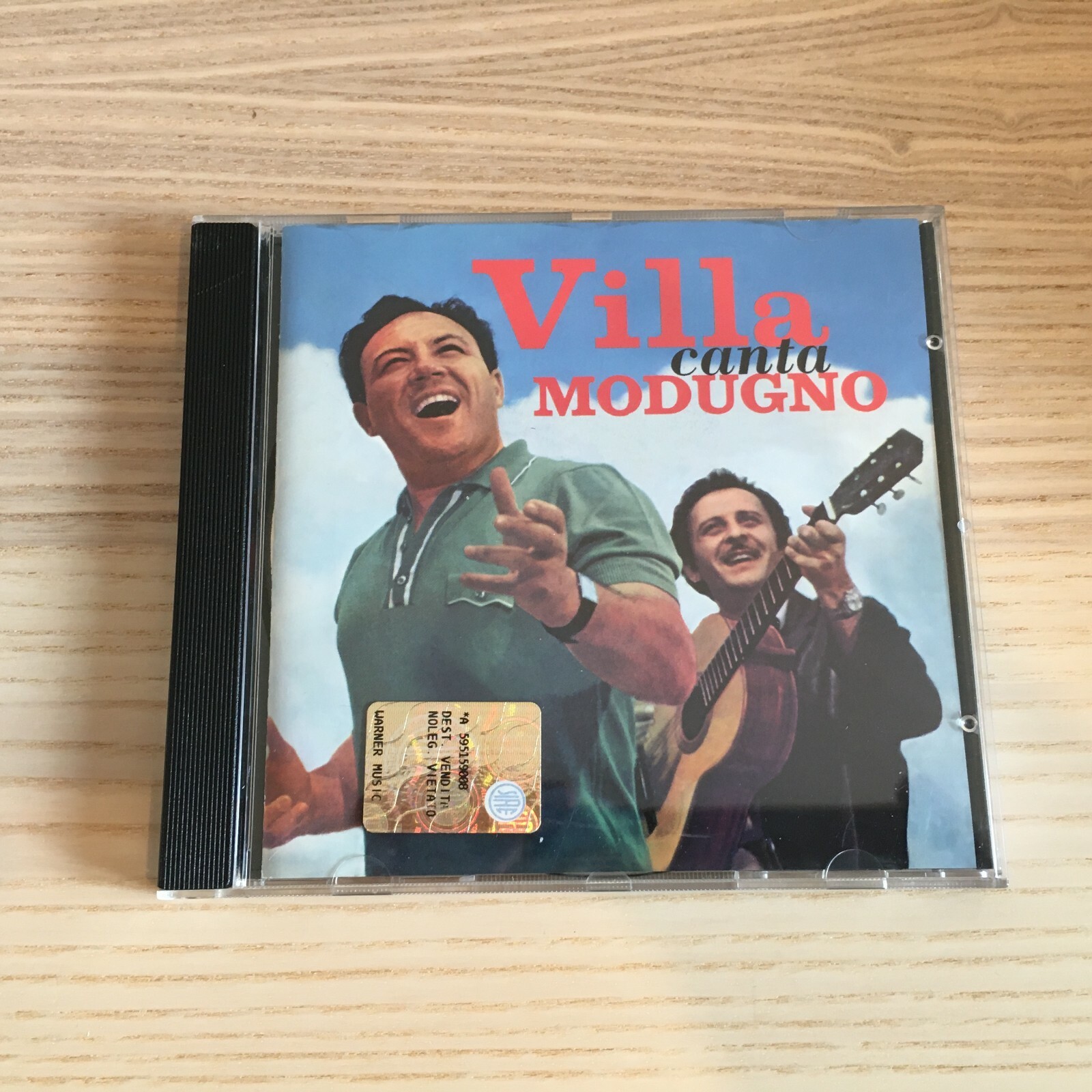 Claudio Villa _ Villa canta Modugno _ CD Album _ 2008 Rhino COME NUOVO