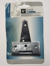 T-Hinge 4"  Black Shed Gate Barn  Industrial Heavy Duty HP 95570 Set Of 5