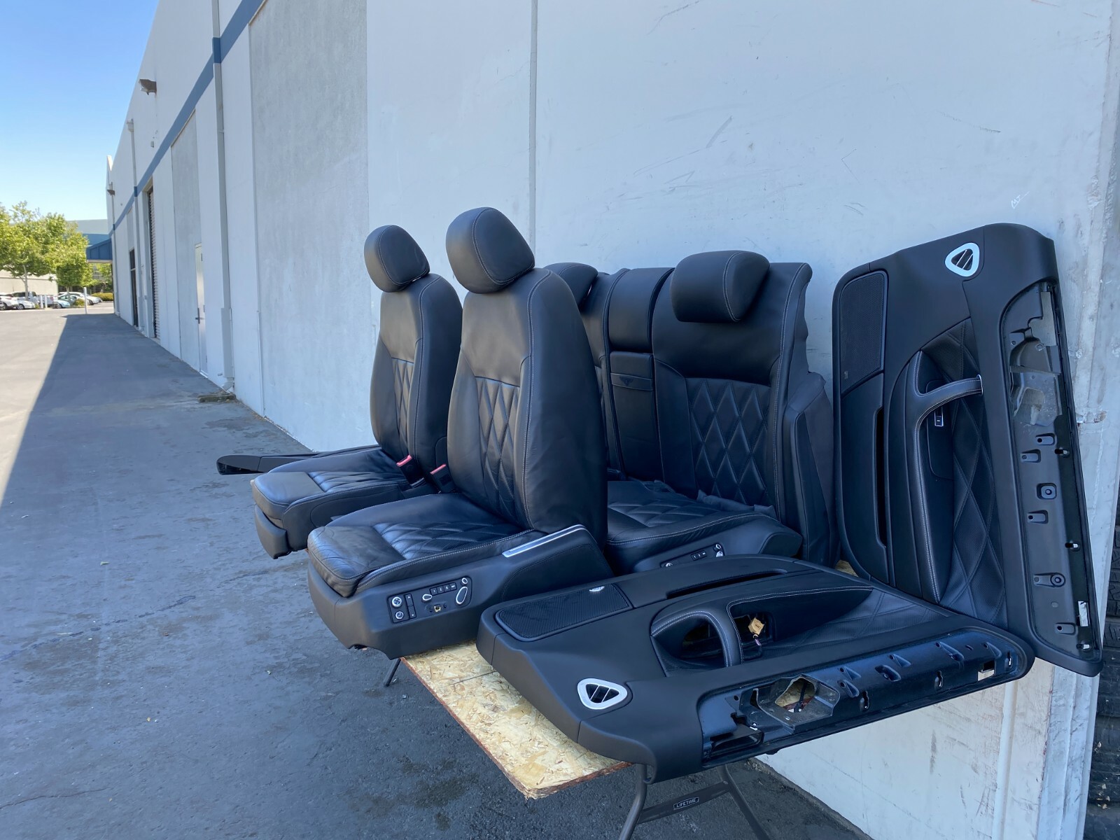 INTERIOR SEATS DOOR PANEL FRONT REAR BENTLEY CONTINENTAL FLYING SPUR (09-12) OEM