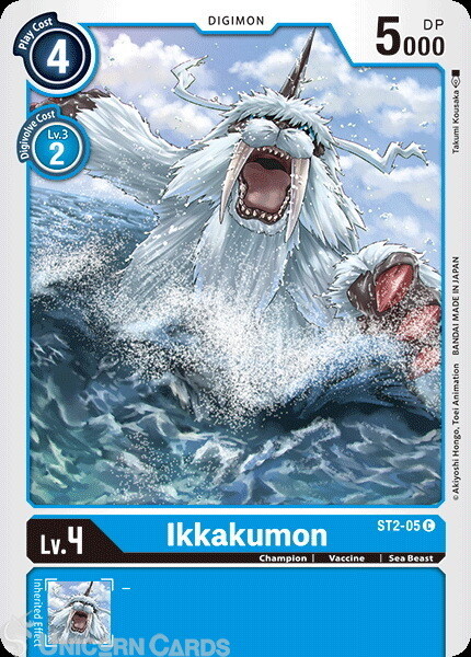 ST2-05 Ikkakumon Common Mint Digimon Card