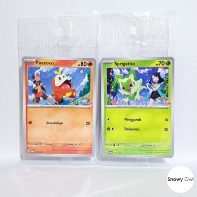 Fuecoco 173/SV-P & Sprigatito 172/SV-P Horizon Promo Set Pokemon Card Indonesia | eBay Fuecoco 173/SV-P & Sprigatito 172/SV-P Horizon Promo Set Pokemon Card Indonesia | eBay