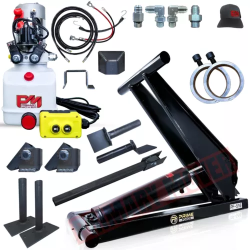8 Ton Hydraulic Scissor Hoist Kit - Fits 10-14' Dump Body PF-516