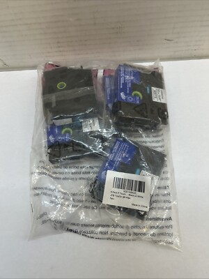6 Pack JFB-TZe-231-6P-FBA 12mm Black on White Label Tape Fit For Brother P-Touch