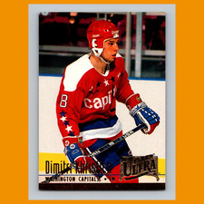 Dimitri Khristich #236 1994 Fleer Ultra Washington Capitals Hockey Card NHL NM