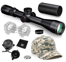 Vortex Optics Razor HD LHT 3-15x42 HSR-5i MOA Riflescope w/ Hat and Mount Bundle