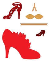 Heartfelt Creations All Glammed Up - All Glammed Up Shoe Die on sale Heartfelt Creations All Glammed Up - All Glammed Up Shoe Die on sale