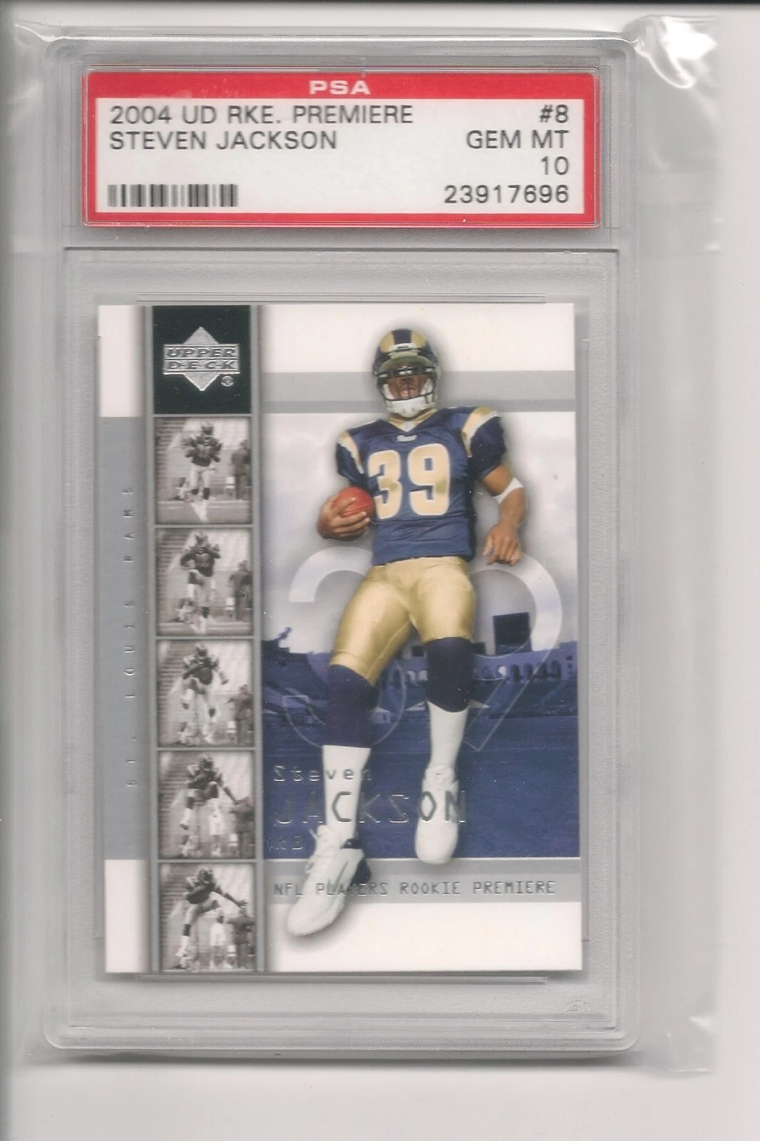 Steven Jackson Upper Deck Rookie Premiere #8 Base