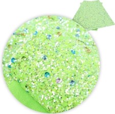 Super chunky Glitter FAUX LEATHER ROLL 12 x 55" WHOLESALE 1074374 Sequins