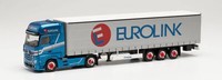 Herpa 314855 Mercedes-Benz Actros Gigaspace`18 Gardinenplanen-Sattelzug Modell A