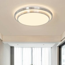 20" LED Ceiling Light Modern Ceiling Lamp Round Flush Mount Lighting Fixture