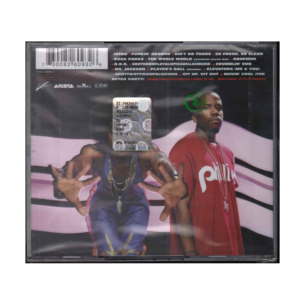 OutKast CD Big Boi & Dre Present Outkast / LaFace Sigillato