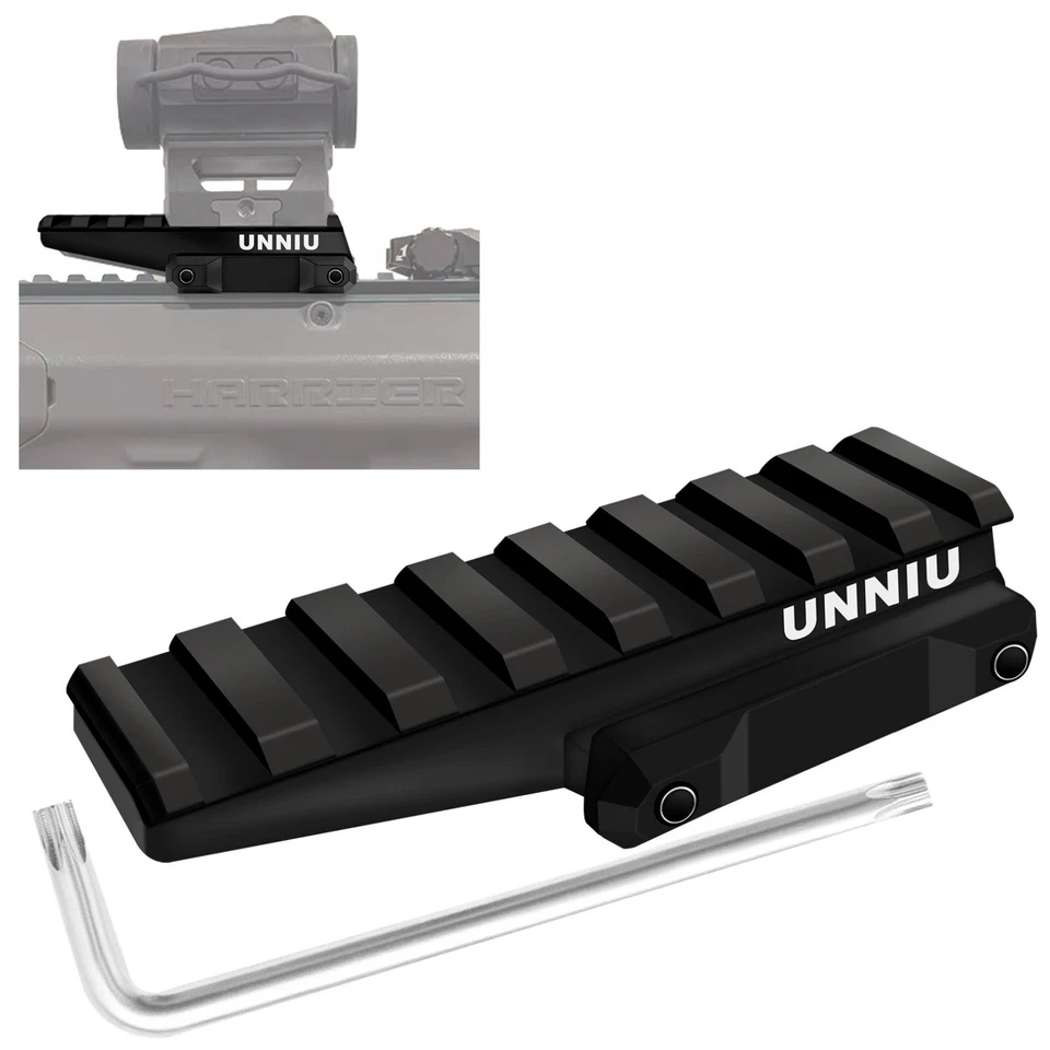 Phoking Optic Riser Mount 0.67” Picatinny Rail Riser for Red Dot &Tactical Scope - Image 4 of 4