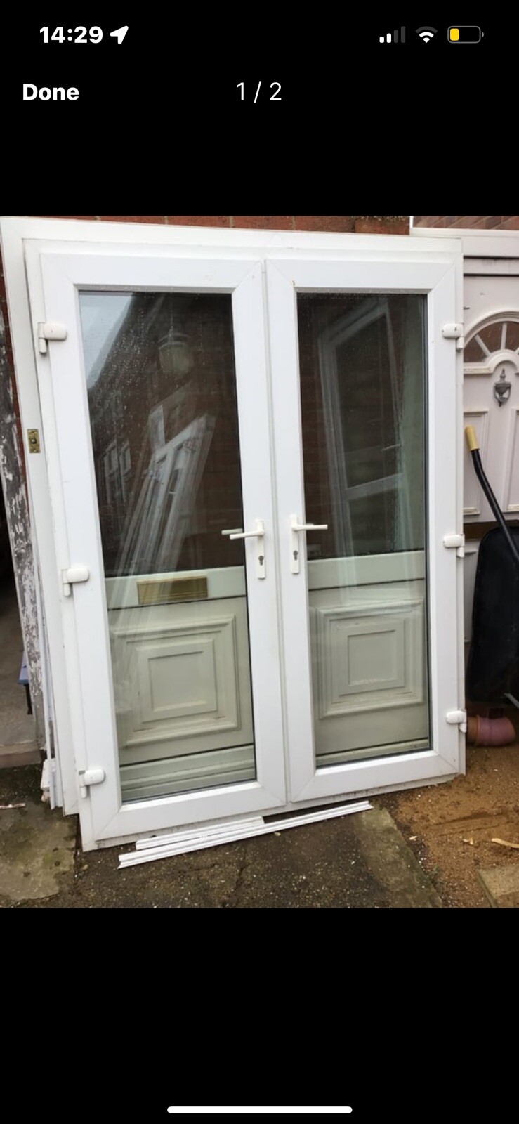 NICE UPVC FRENCH DOORS eBay