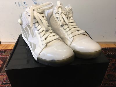 Rare Emporio Armani X Reebok The Pump White Leather Size 12