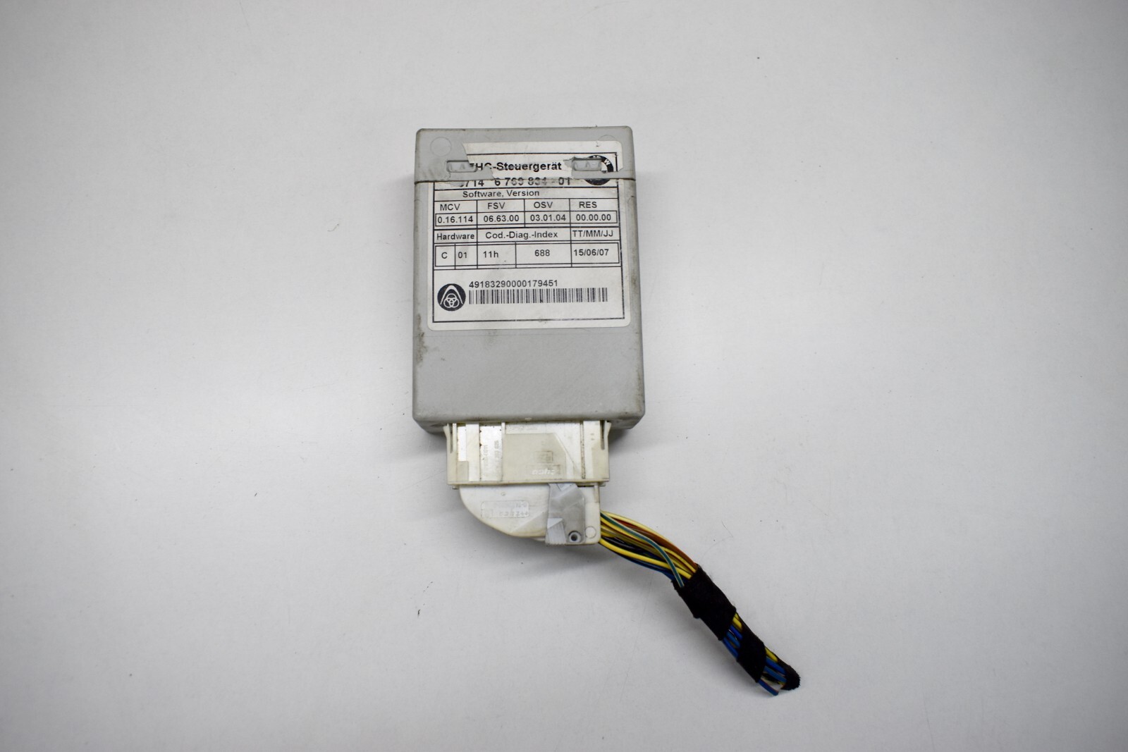 BMW E61 EHC Air Supply Control Unit Suspension Module w Plug 6769834 eBay