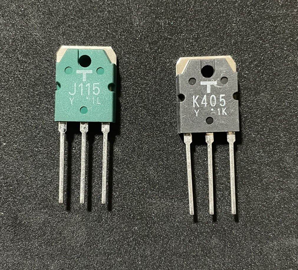 2SK405-Y / 2SJ115-Y NOS Genuine TOSHIBA Made in Japan MOSFET | eBay