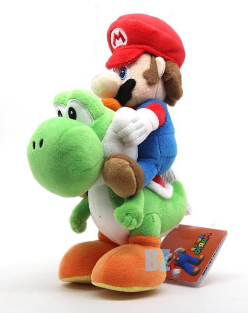 mario riding yoshi plush