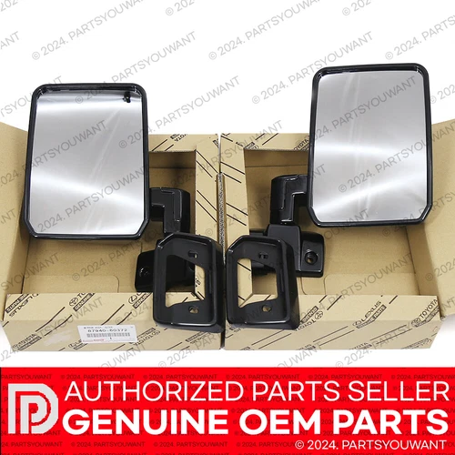 Land Cruiser 70 Series VDJ78 FZJ78 VDJ79 FJ70-78 Side Mirror Left + Right SET
