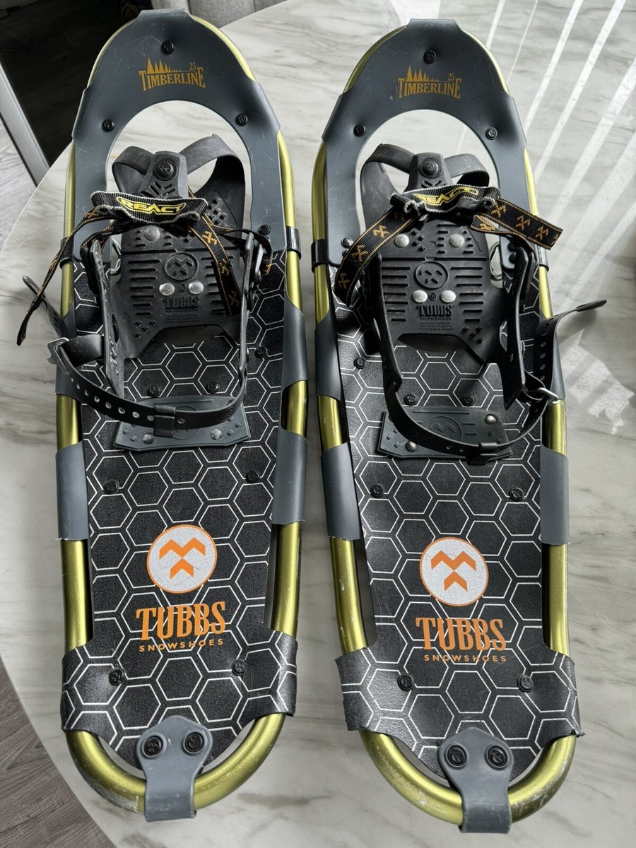 Tubbs Timberline 25 Snowshoes Aluminum Frame Made in China