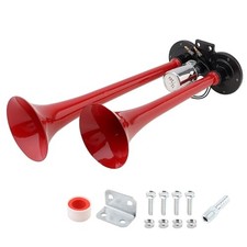 Air Horn for Truck Car, 12V/24V 150dB Super Loud Train Horns for Truck Dual