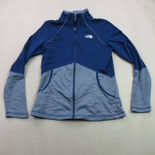 The North Face Women's Activewear Jacket Full Zip Blue Gray Size S/P