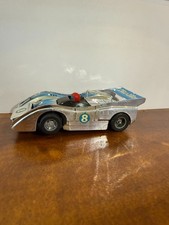 TYCO McLaren M8F Curve Hugger CHROME BLUE 8 Blue Max HO Slot Car