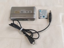 Sony Cyber-shot DSC-TX100V Digital Camera. Silver. For Parts/Repair Won't Power