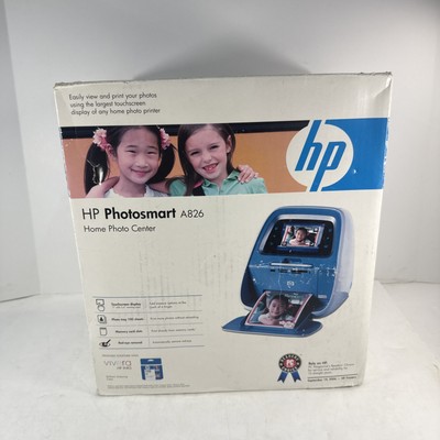 HP Photosmart A826 Digital Photo Inkjet Printer BRAND NEW Open box