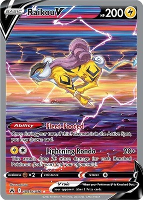 Raikou V [CRZ:GG Holofoil - GG41/GG70NM