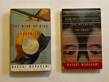 Wind-Up Bird Chronicle + Hard-Boiled Wonderland by Murakami; Paperbacks, Both VG
