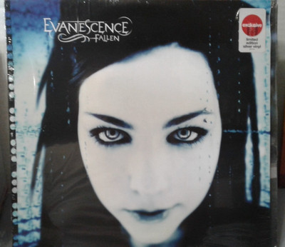 Evanescence Fallen SILVER Vinyl LP Limited New Sealed Amy Lee Bring Me To Life