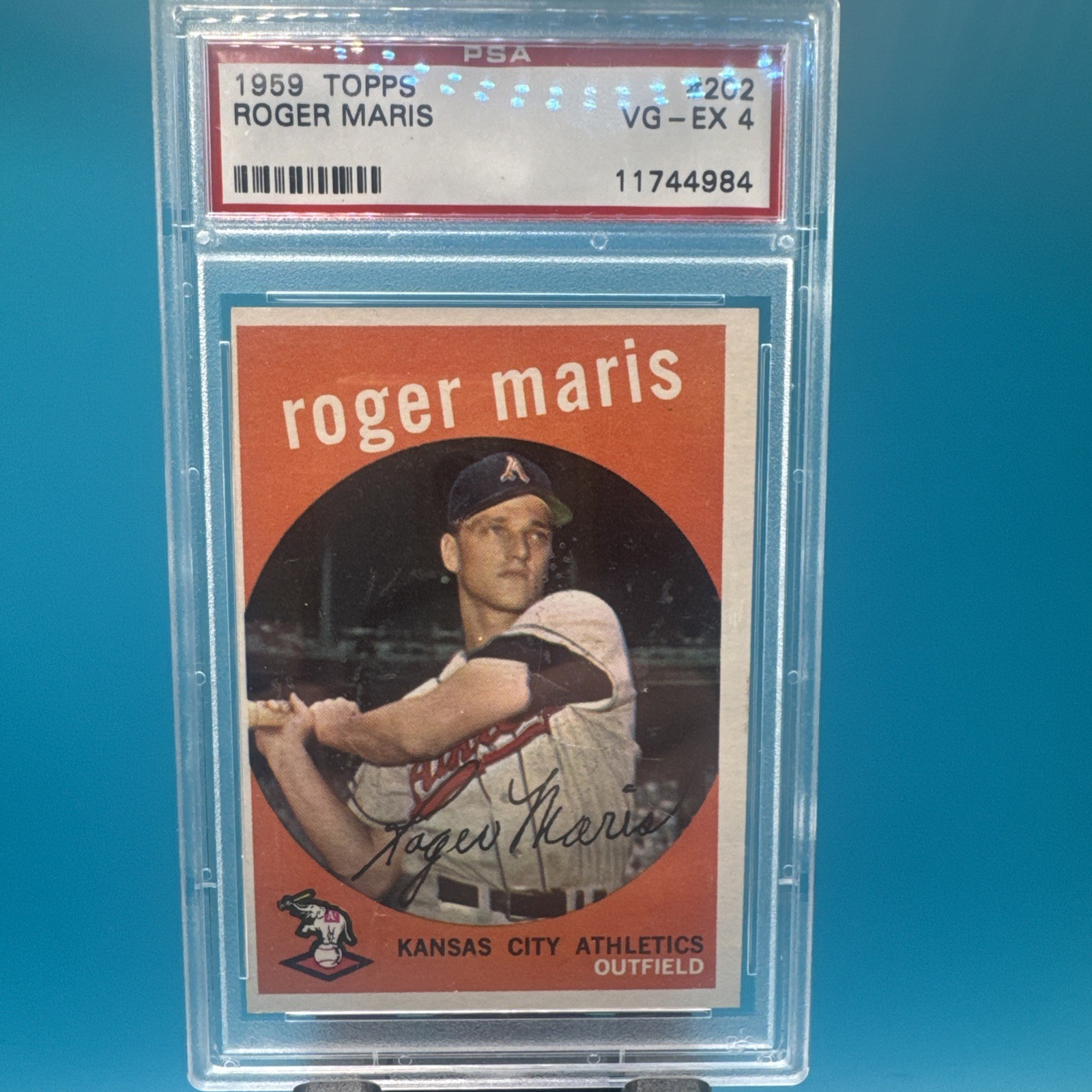 1959 Topps - Roger Maris #202 PSA 4
