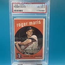 1959 Topps - Roger Maris #202 PSA 4