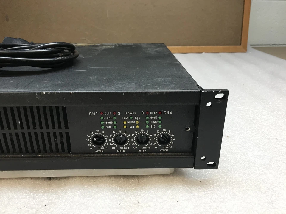 QSC CX204V 4-Channel Professional Rack Mountable Power Amplifier - Read Desc - Image 3 of 4