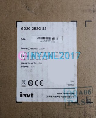 1PC New INVT Inverter GD20-2R2G-S2 220V/2.2KW
