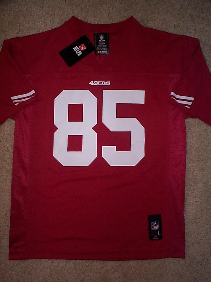 Camiseta San Francisco SF 49ers Vernon Davis NFL Jóvenes Niños Niños (L-Grande 14-16) Foto 2 de 2