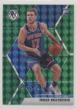 2019-20 Panini Mosaic Rookies Green Prizm Ignas Brazdeikis #242 nh3
